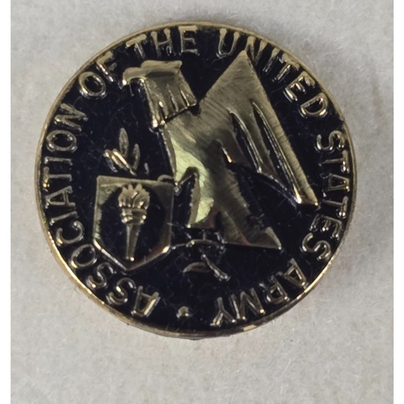 VTG Association of the United States Army Tie Tack Hat Lapel Stick Pin - Picture 4 of 5